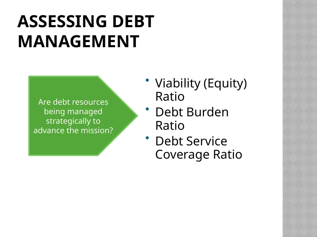 Assessing Financial health Using Financial Metrics - slide 8 of 27