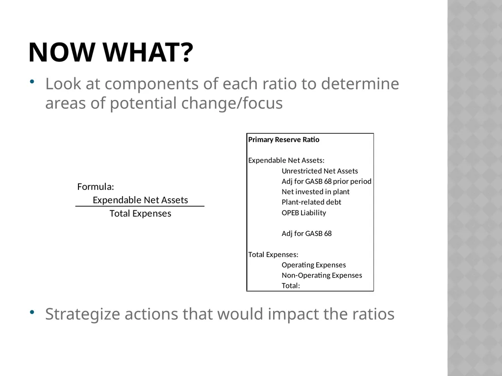 Assessing Financial health Using Financial Metrics - slide 23 of 27