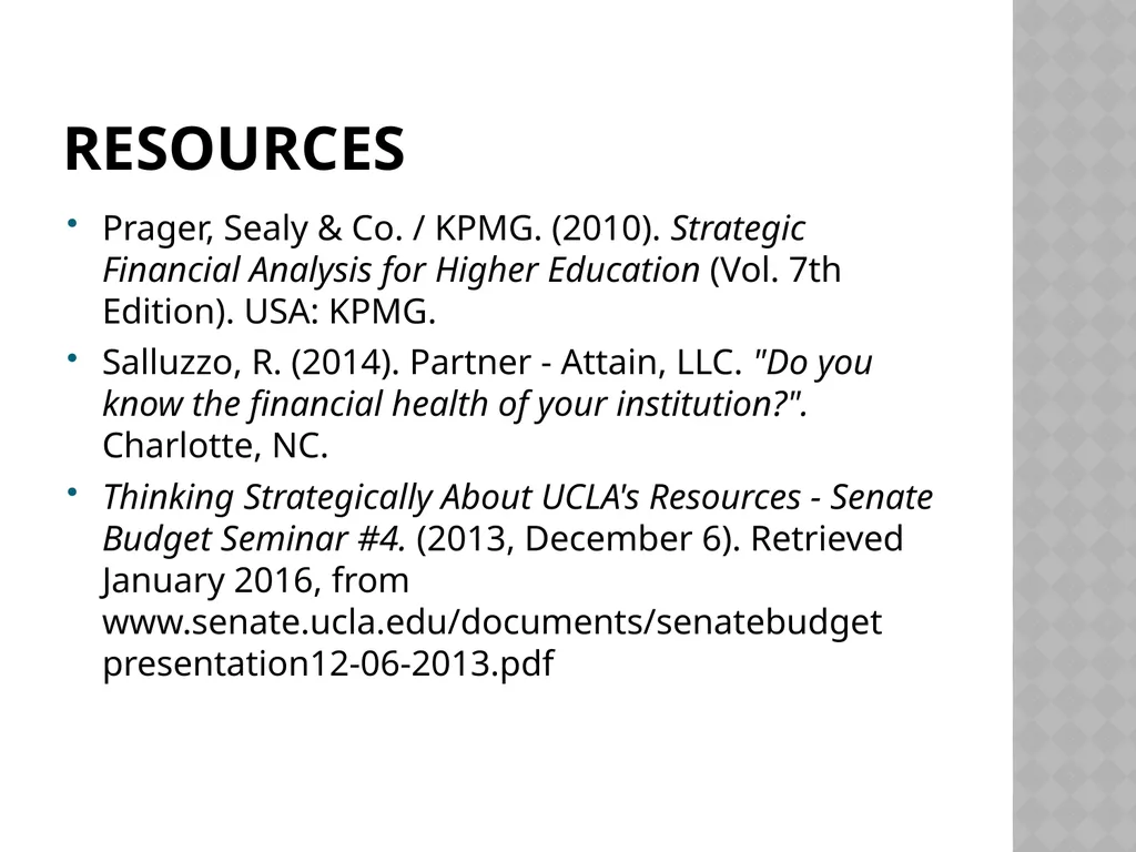 Assessing Financial health Using Financial Metrics - slide 26 of 27