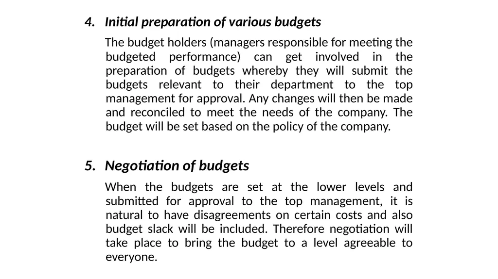 Budgeting & Budgetary Control Cost & Management - slide 13 of 44
