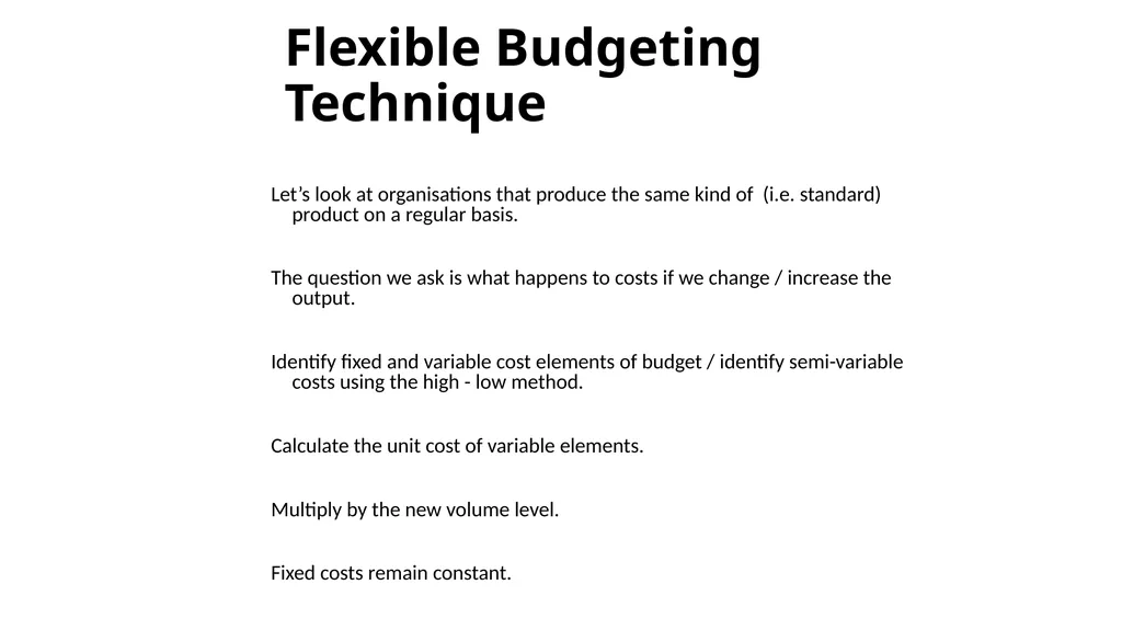 Budgeting & Budgetary Control Cost & Management - slide 40 of 44