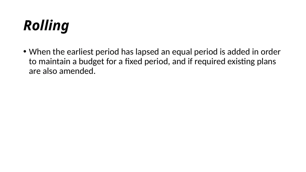 Budgeting & Budgetary Control Cost & Management - slide 21 of 44