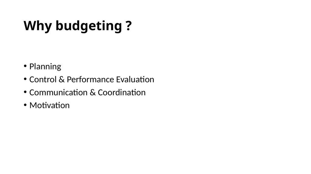 Budgeting & Budgetary Control Cost & Management - slide 3 of 44