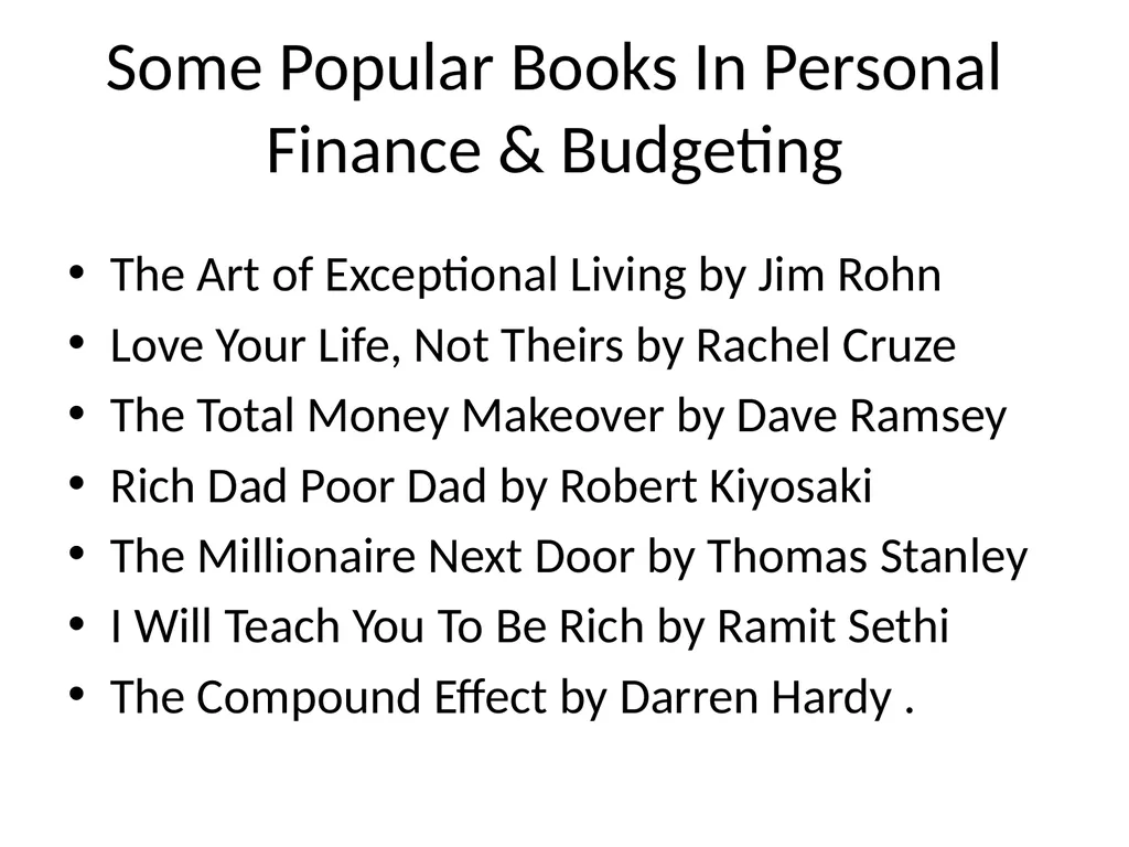 Personal Financial Budgeting (Budgeting) By: Dr. - slide 13 of 20