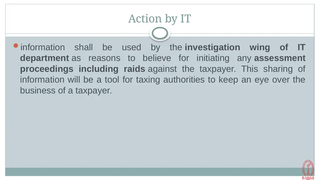 By CMA S. VENKANNA Cost Accountant Link Between IT - slide 24 of 32