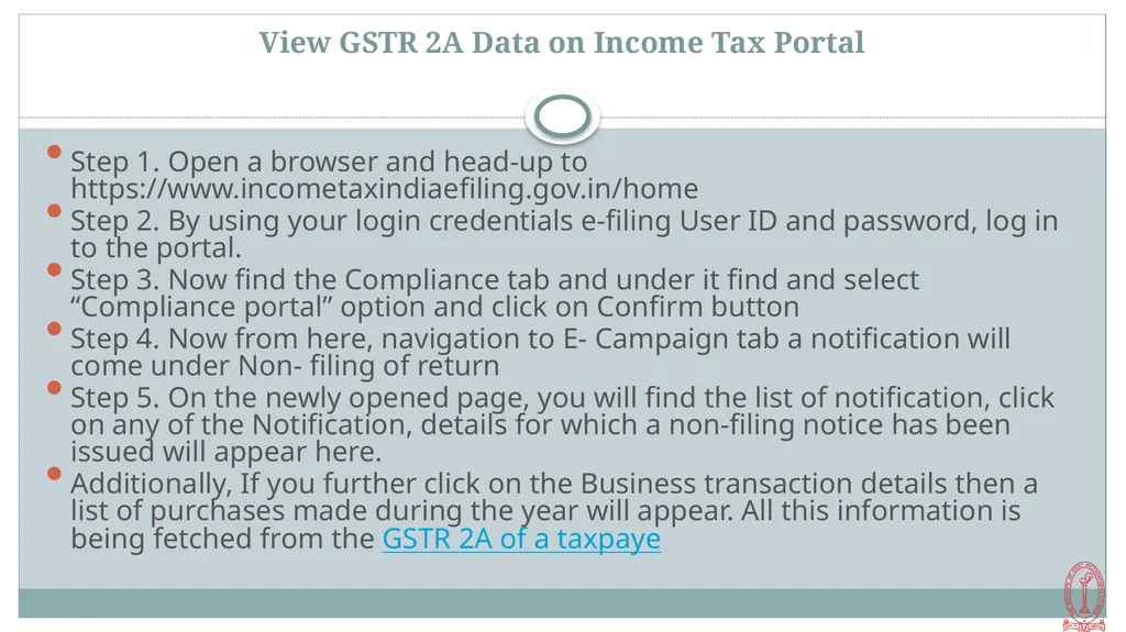 By CMA S. VENKANNA Cost Accountant Link Between IT - slide 27 of 32