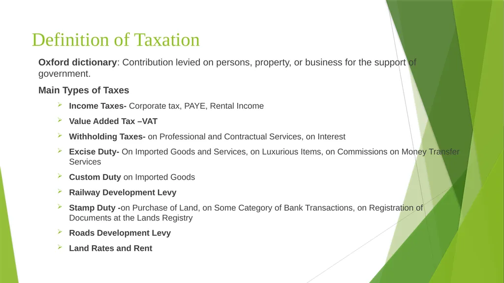 Using Taxation to Reduce Poverty and Dependence - slide 2 of 13