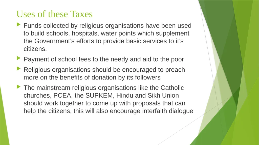 Using Taxation to Reduce Poverty and Dependence - slide 11 of 13