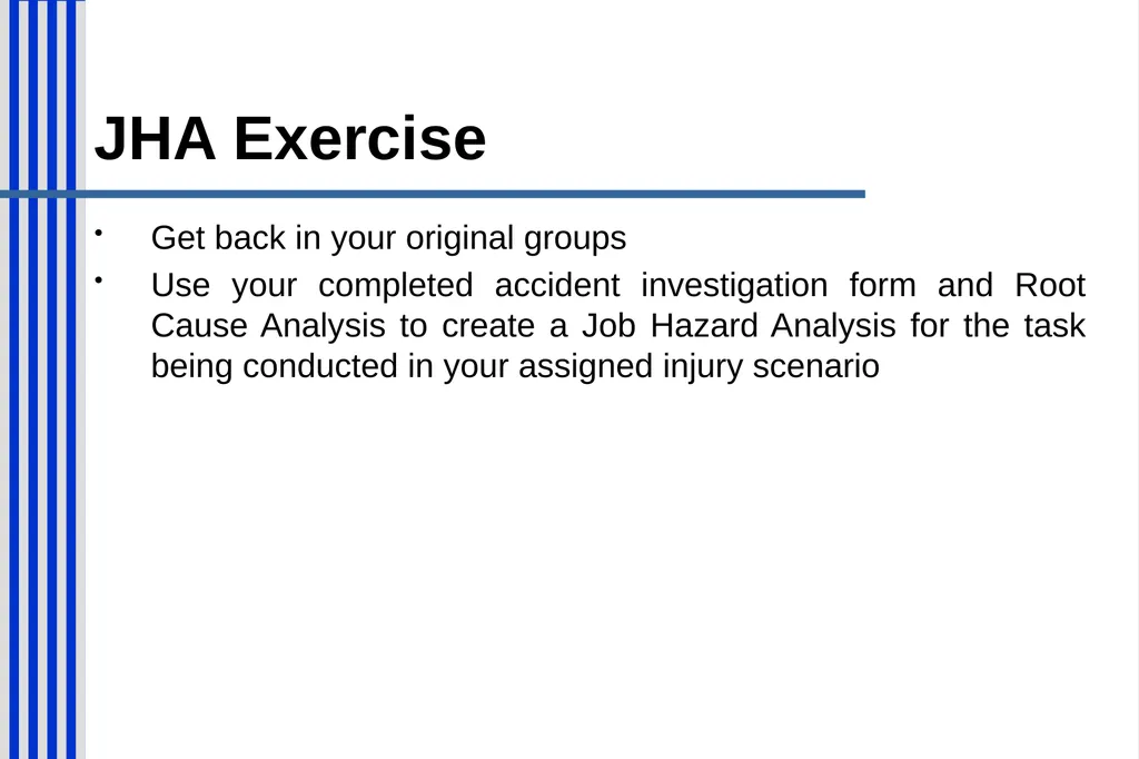 CAF Construction Site Safety Certificate Program - slide 34 of 48