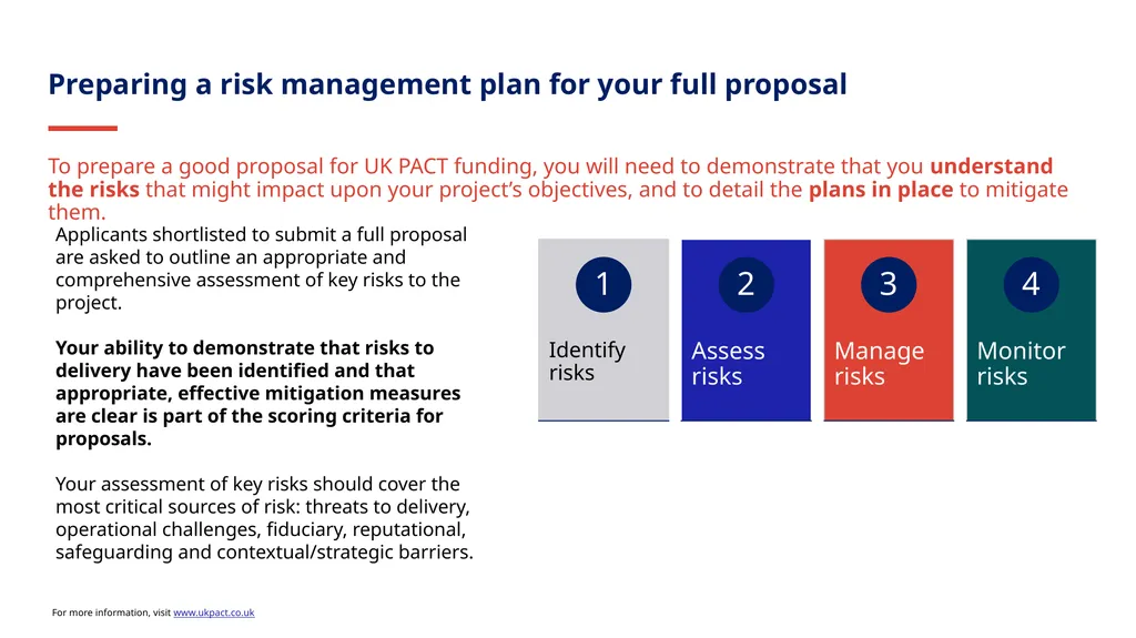 V 2.0 July 2024 How to manage risks in your - slide 3 of 9
