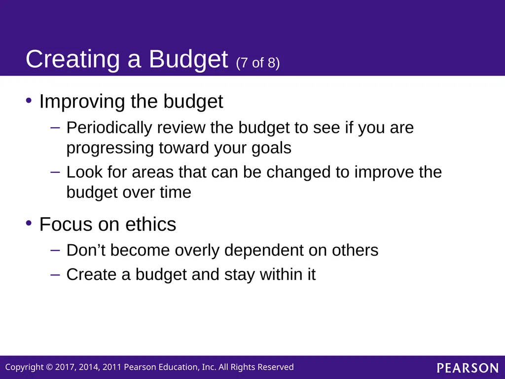 Personal Finance SIXTH EDITION Chapter 2 Planning - slide 15 of 41