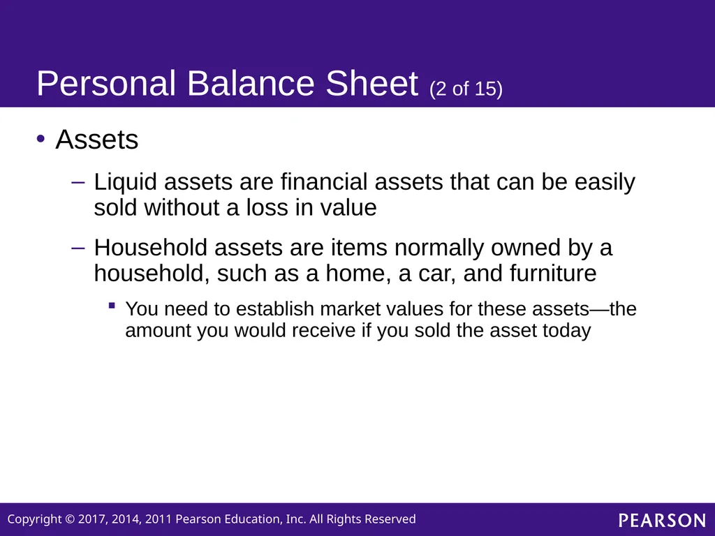 Personal Finance SIXTH EDITION Chapter 2 Planning - slide 20 of 41