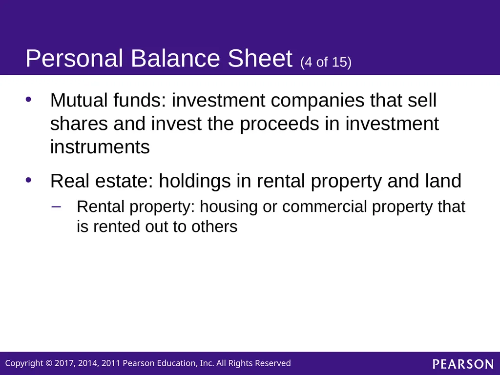 Personal Finance SIXTH EDITION Chapter 2 Planning - slide 22 of 41