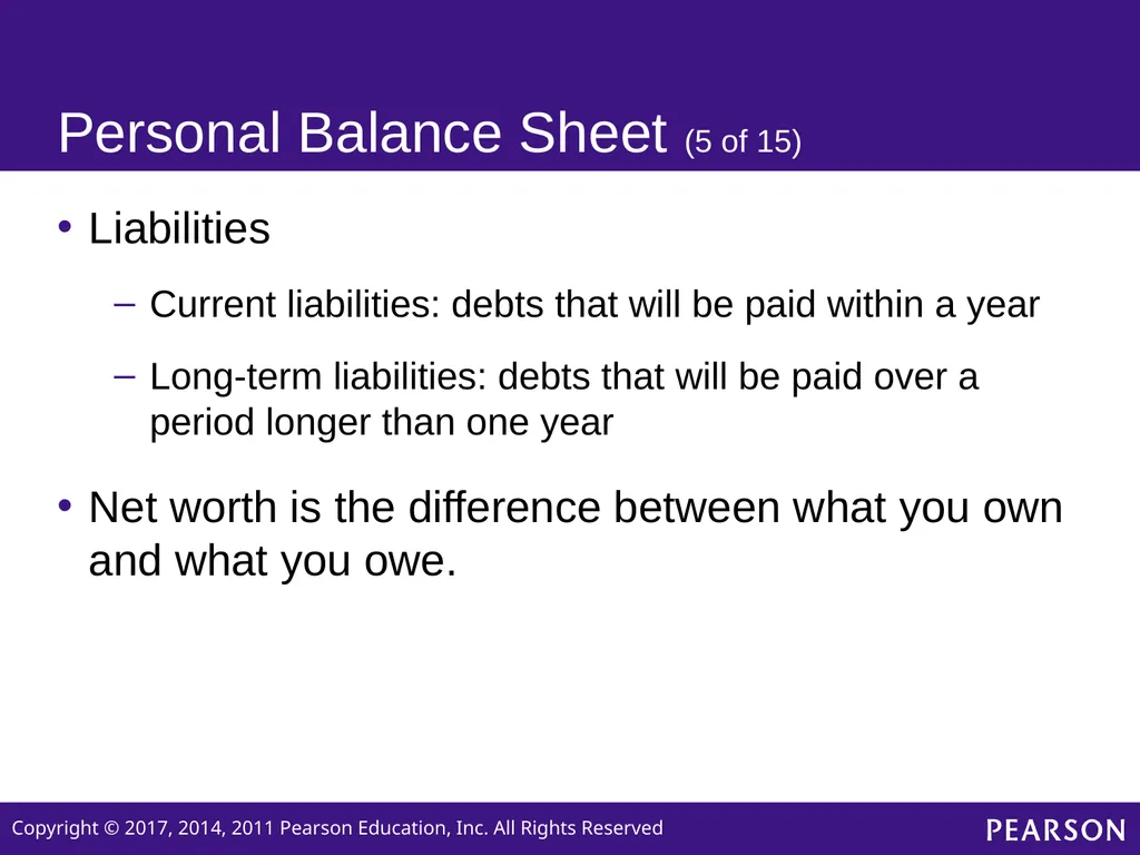 Personal Finance SIXTH EDITION Chapter 2 Planning - slide 23 of 41