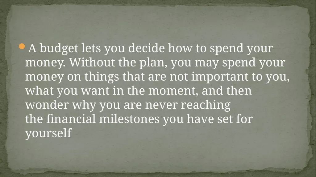 MANAGING PERSONAL FINANCES FOR OPTIMAL PERFORMANCE - slide 14 of 61
