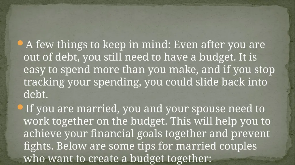 MANAGING PERSONAL FINANCES FOR OPTIMAL PERFORMANCE - slide 15 of 61