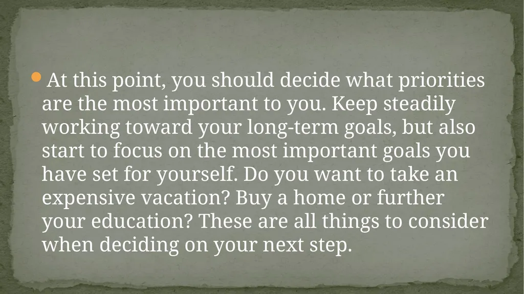 MANAGING PERSONAL FINANCES FOR OPTIMAL PERFORMANCE - slide 9 of 61