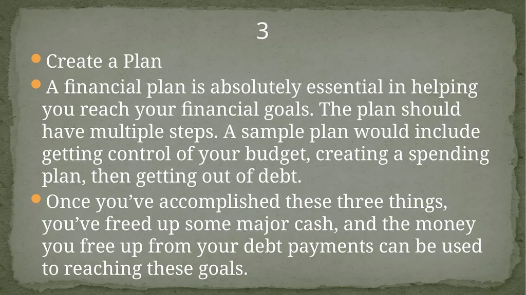 MANAGING PERSONAL FINANCES FOR OPTIMAL PERFORMANCE - slide 8 of 61