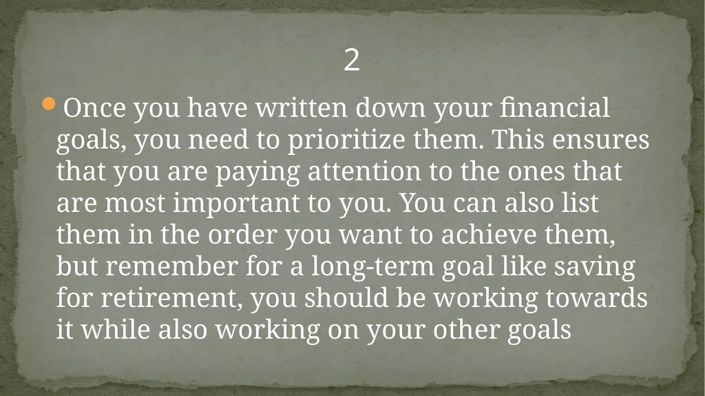 MANAGING PERSONAL FINANCES FOR OPTIMAL PERFORMANCE - slide 6 of 61
