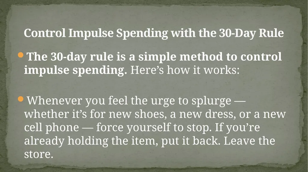 MANAGING PERSONAL FINANCES FOR OPTIMAL PERFORMANCE - slide 36 of 61