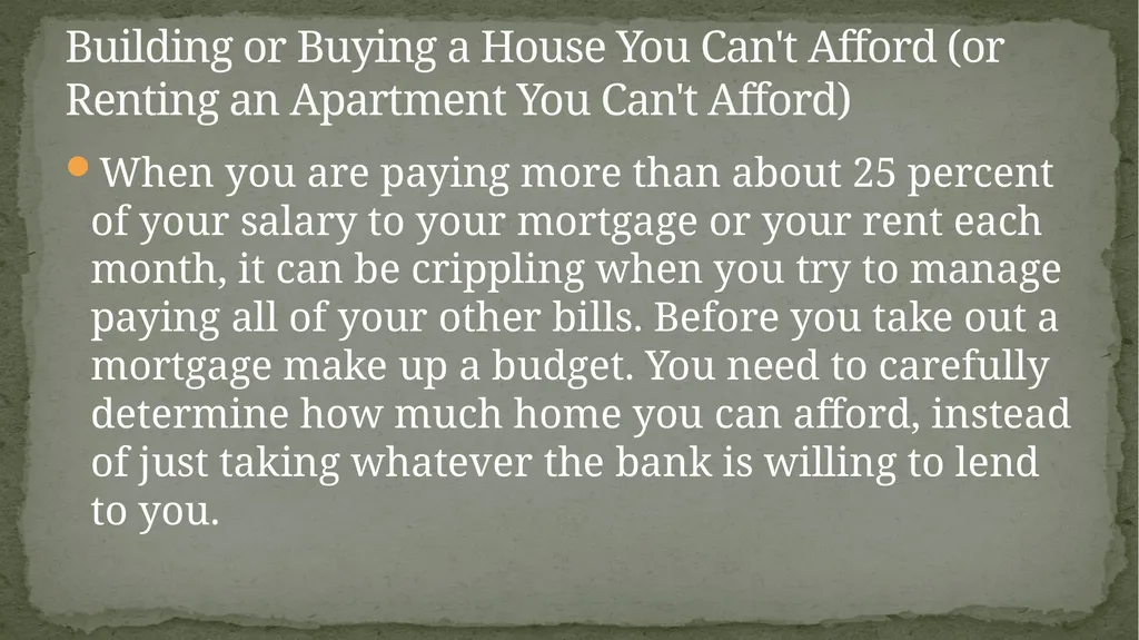 MANAGING PERSONAL FINANCES FOR OPTIMAL PERFORMANCE - slide 30 of 61