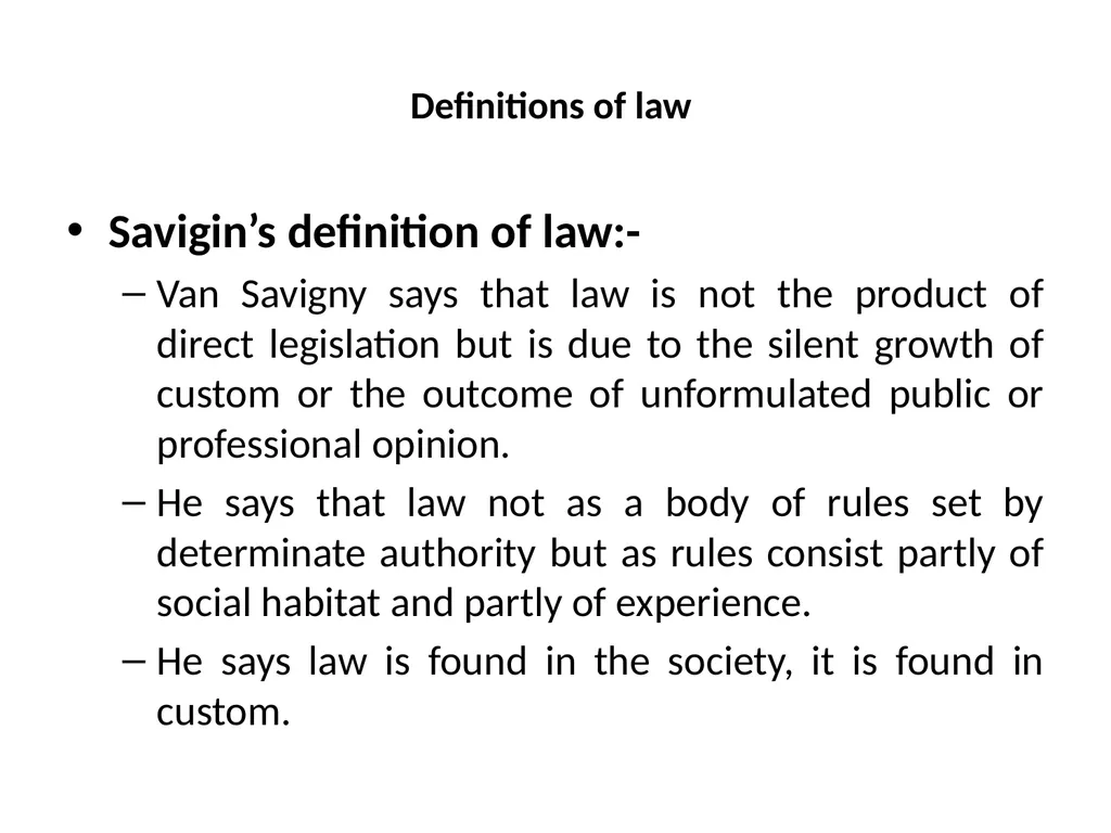 Law: An Introduction By Dr Pramod Kumar Law: - slide 10 of 15