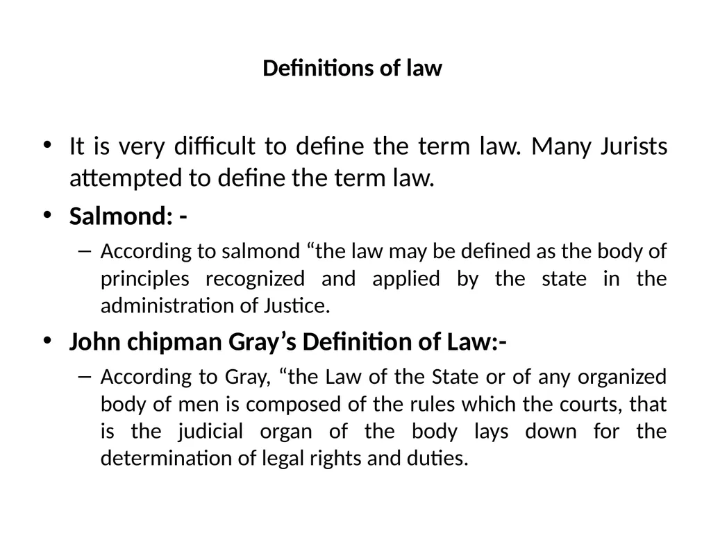 Law: An Introduction By Dr Pramod Kumar Law: - slide 6 of 15