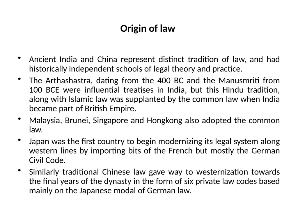 Law: An Introduction By Dr Pramod Kumar Law: - slide 12 of 15