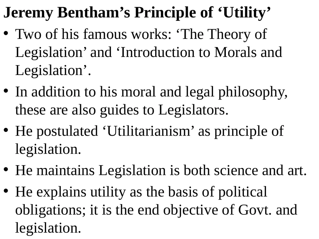 Principles of Legislation Ayush Jha Assistant - slide 3 of 22
