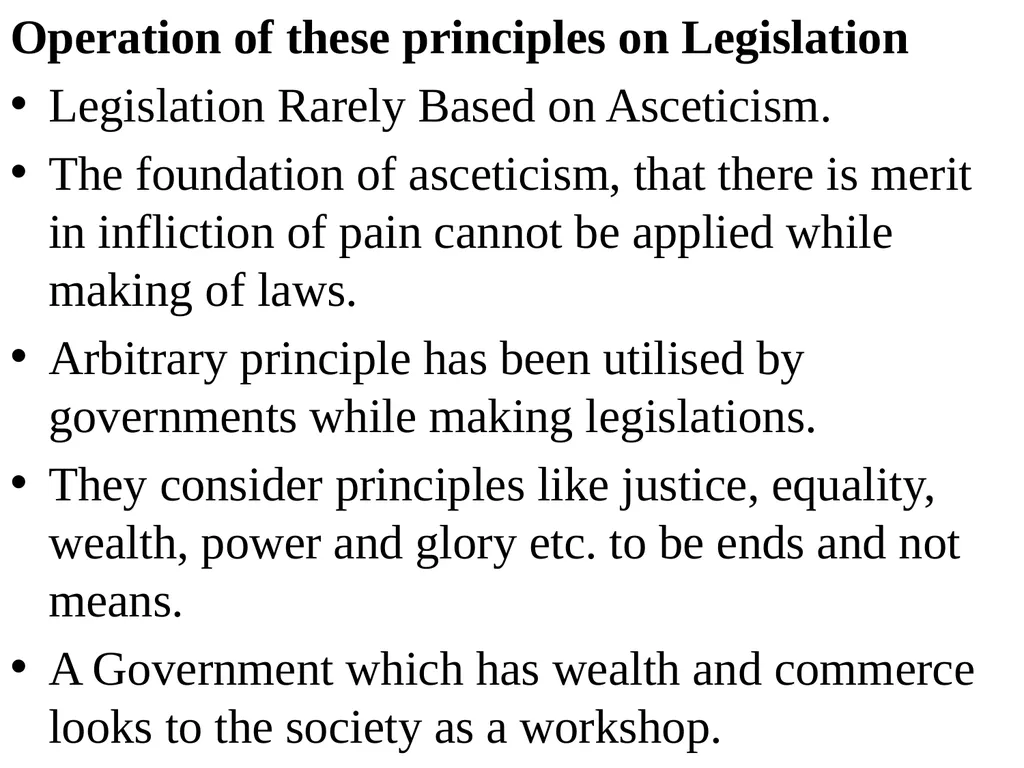 Principles of Legislation Ayush Jha Assistant - slide 12 of 22