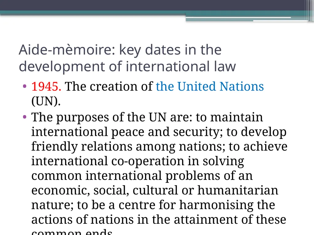 International Law History and Nature INTRODUCTION - slide 31 of 68
