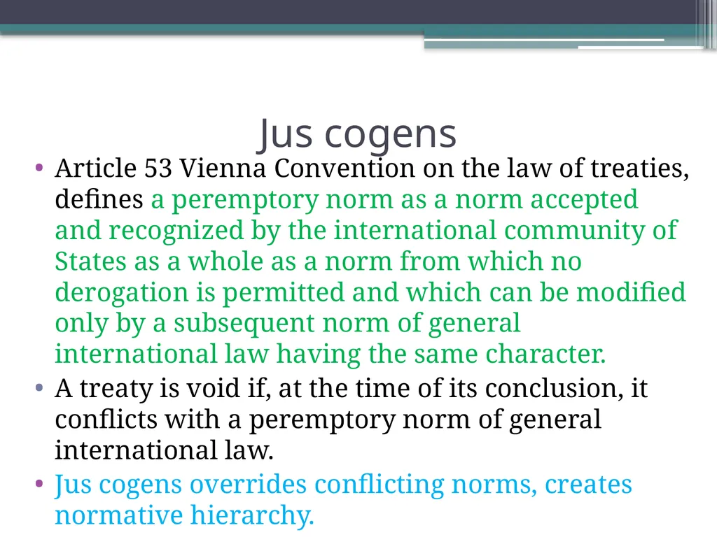 International Law History and Nature INTRODUCTION - slide 22 of 68