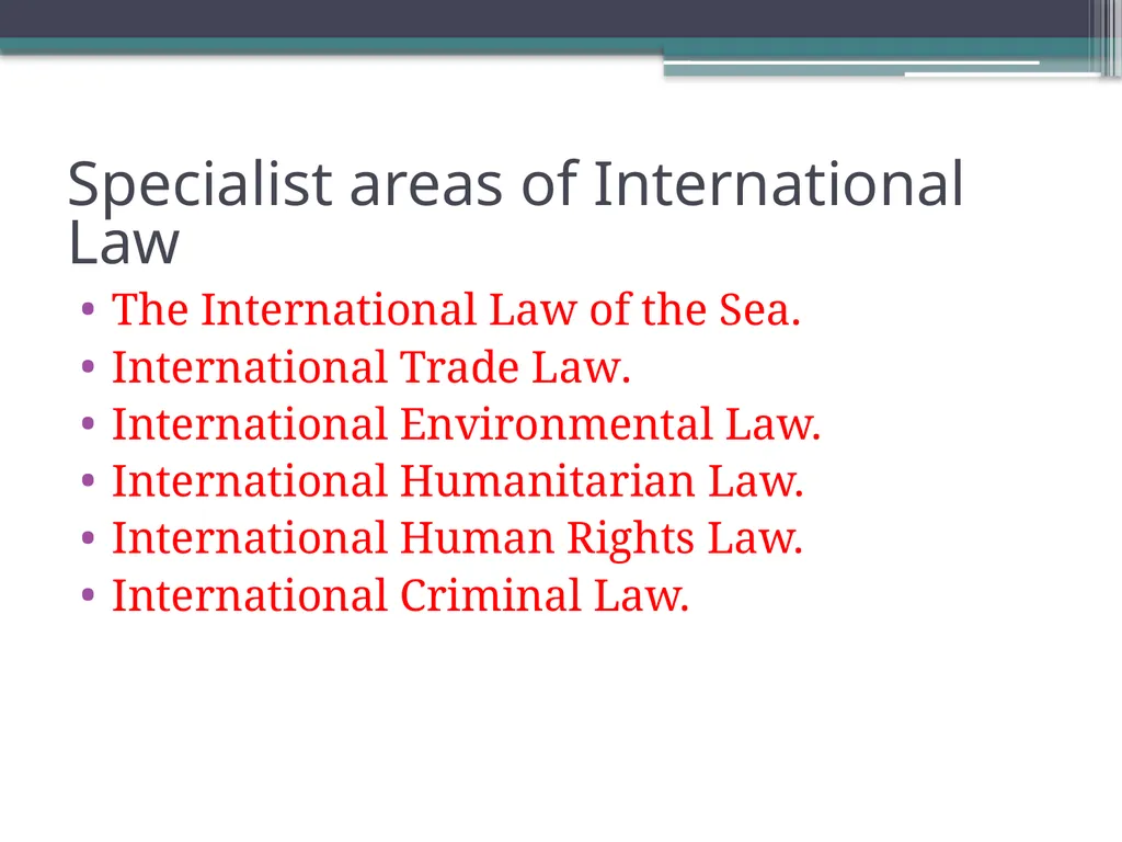 International Law History and Nature INTRODUCTION - slide 27 of 68