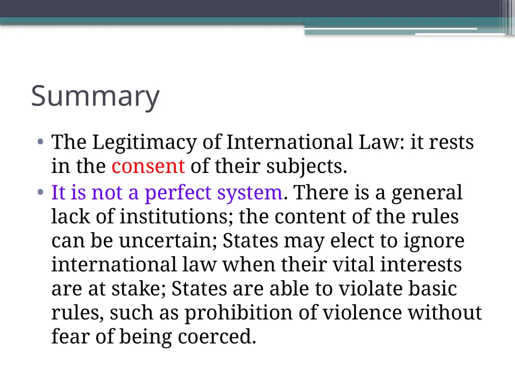 International Law History and Nature INTRODUCTION - slide 37 of 68