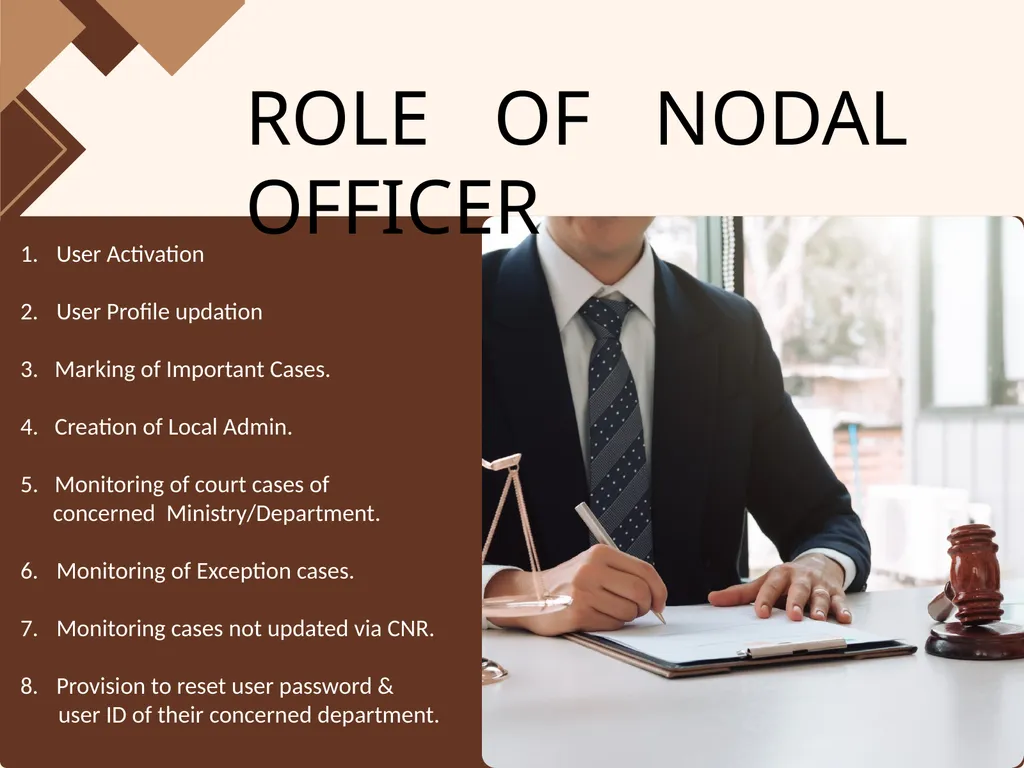 LEGAL INFORMATION MANAGEMENT & BRIEFING SYSTEM - slide 6 of 9