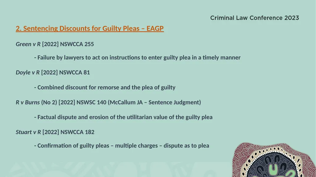 Criminal Law Update 2023 Presentation by Nathan - slide 3 of 13