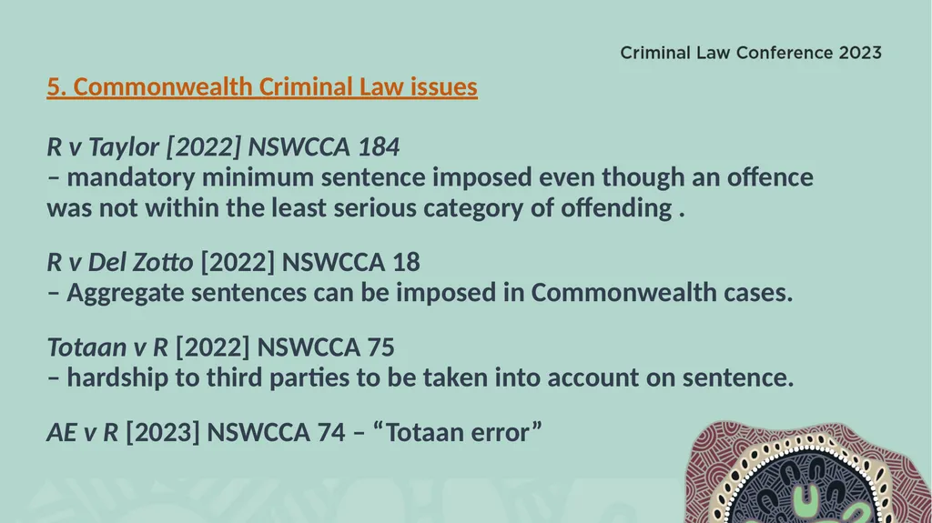 Criminal Law Update 2023 Presentation by Nathan - slide 6 of 13