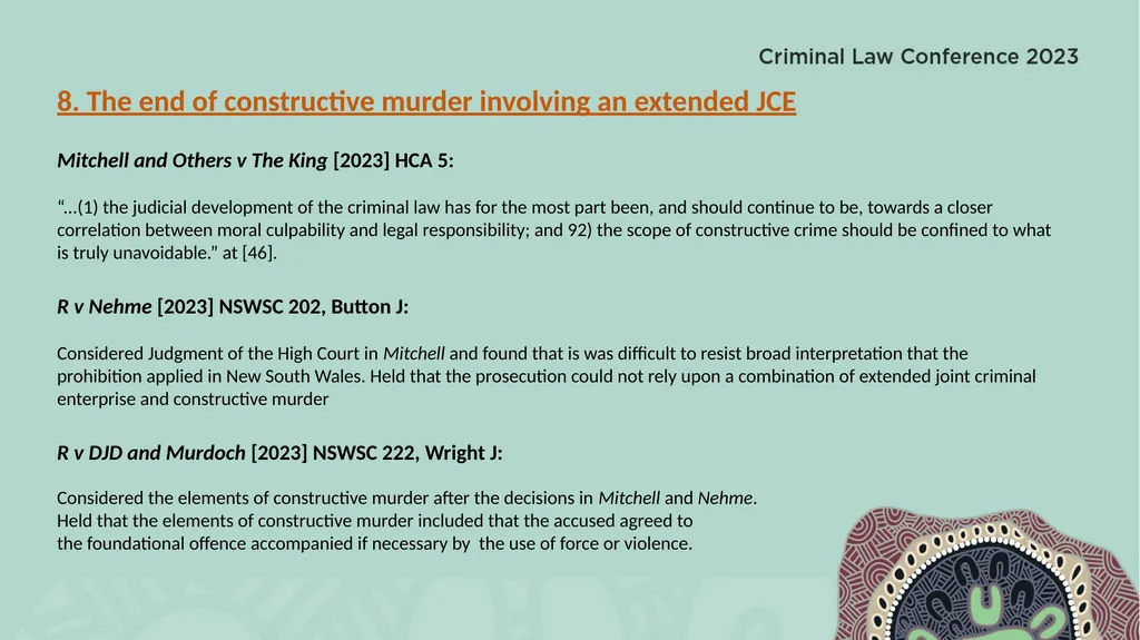 Criminal Law Update 2023 Presentation by Nathan - slide 10 of 13