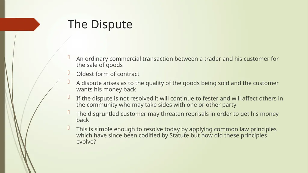 Common Law Contracts, Arbitration and Advocacy - slide 20 of 34