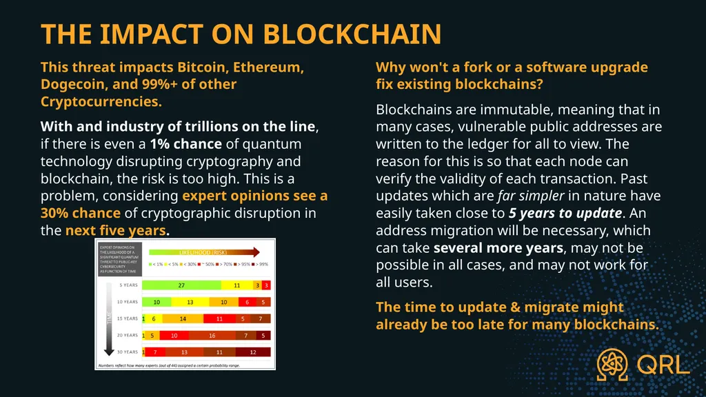The Quantum Resistant Ledger Visionary Blockchain - slide 4 of 9