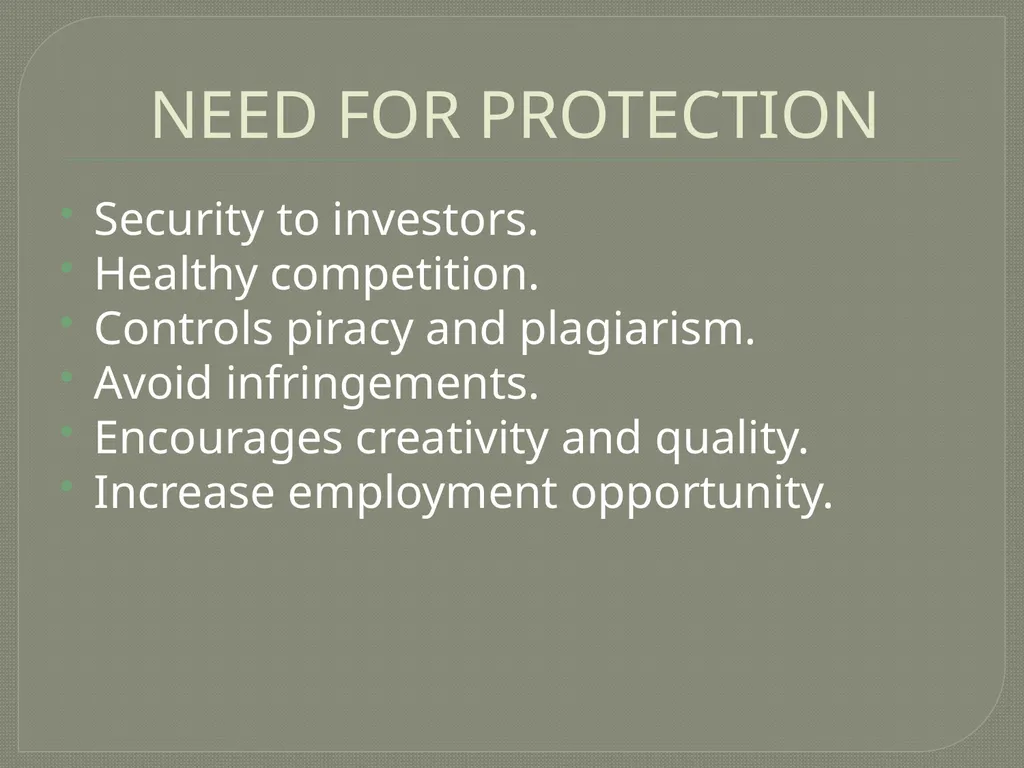 INTELLECTUAL PROPERTY INTRODUCTION The term - slide 5 of 14