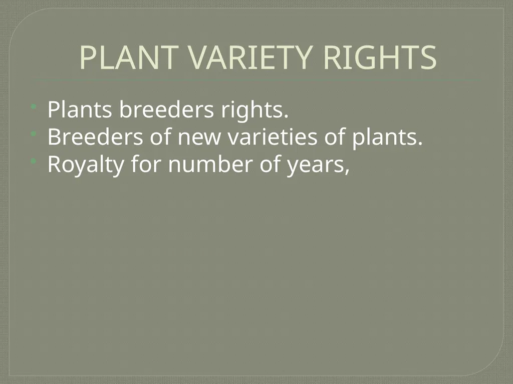 INTELLECTUAL PROPERTY INTRODUCTION The term - slide 14 of 14