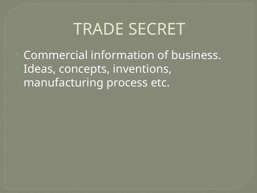 INTELLECTUAL PROPERTY INTRODUCTION The term - slide 12 of 14