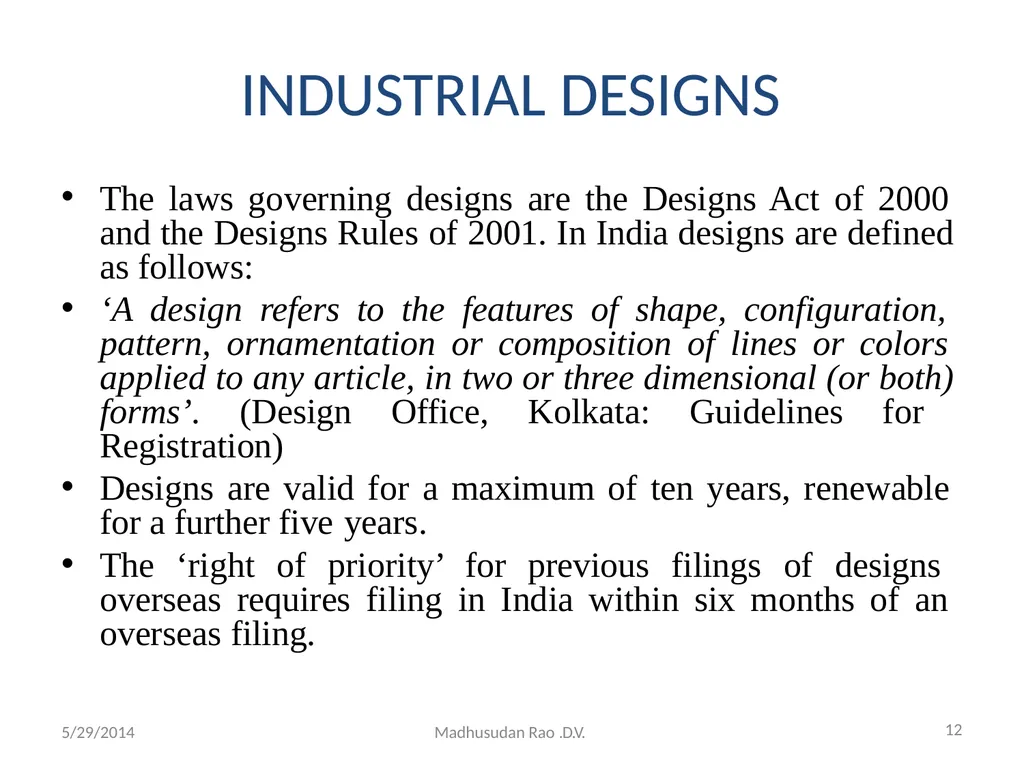 Intellectual Property Rights (IPR) - slide 12 of 69