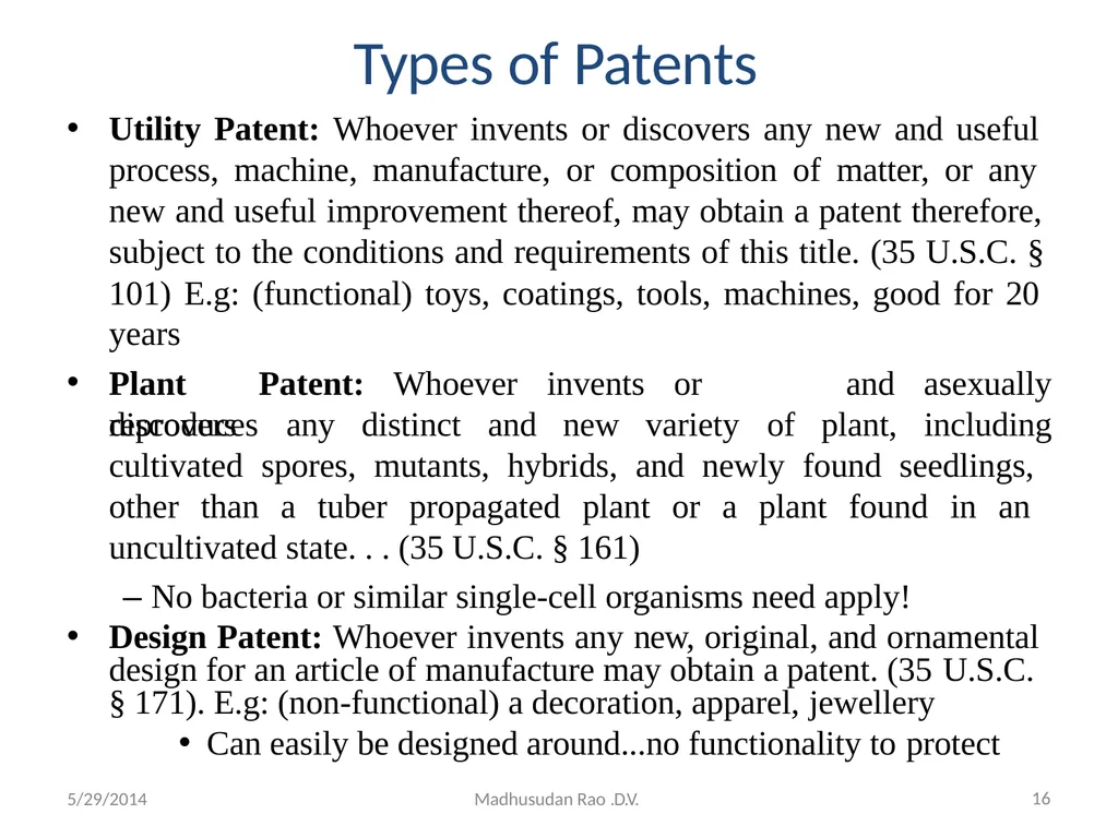 Intellectual Property Rights (IPR) - slide 16 of 69