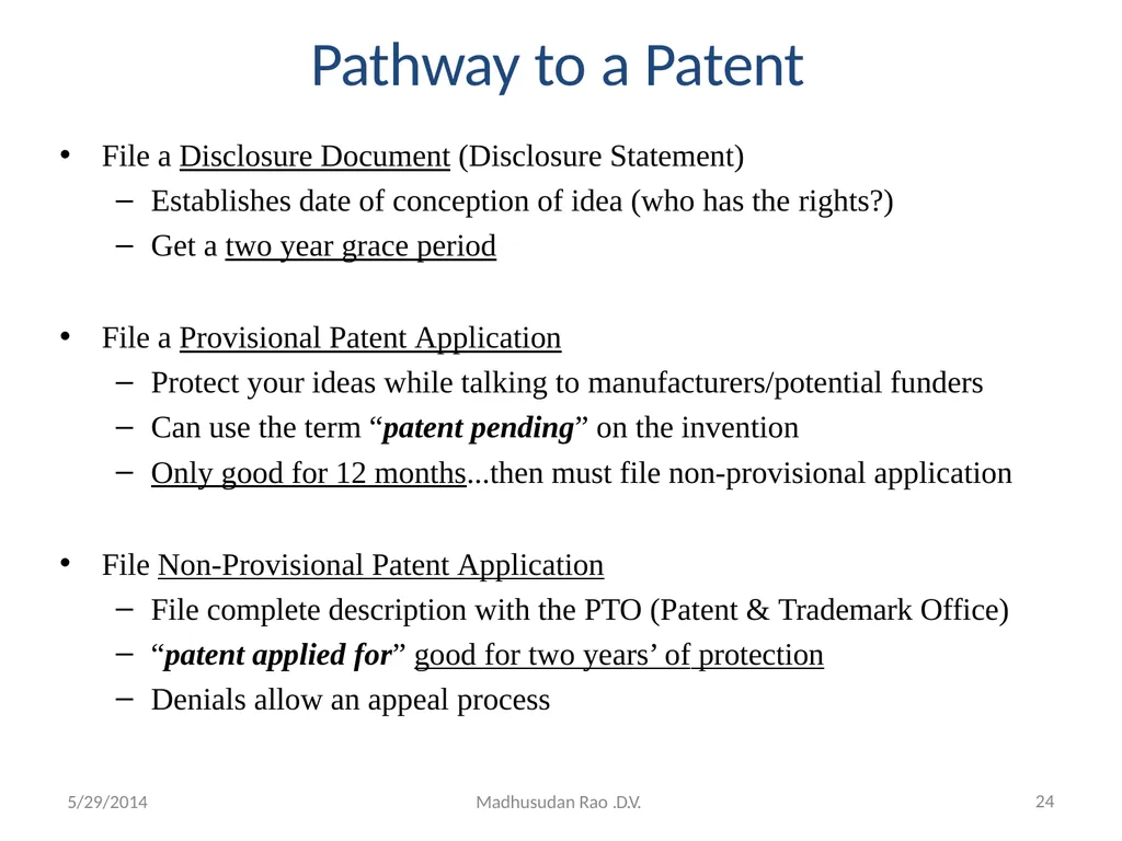 Intellectual Property Rights (IPR) - slide 24 of 69