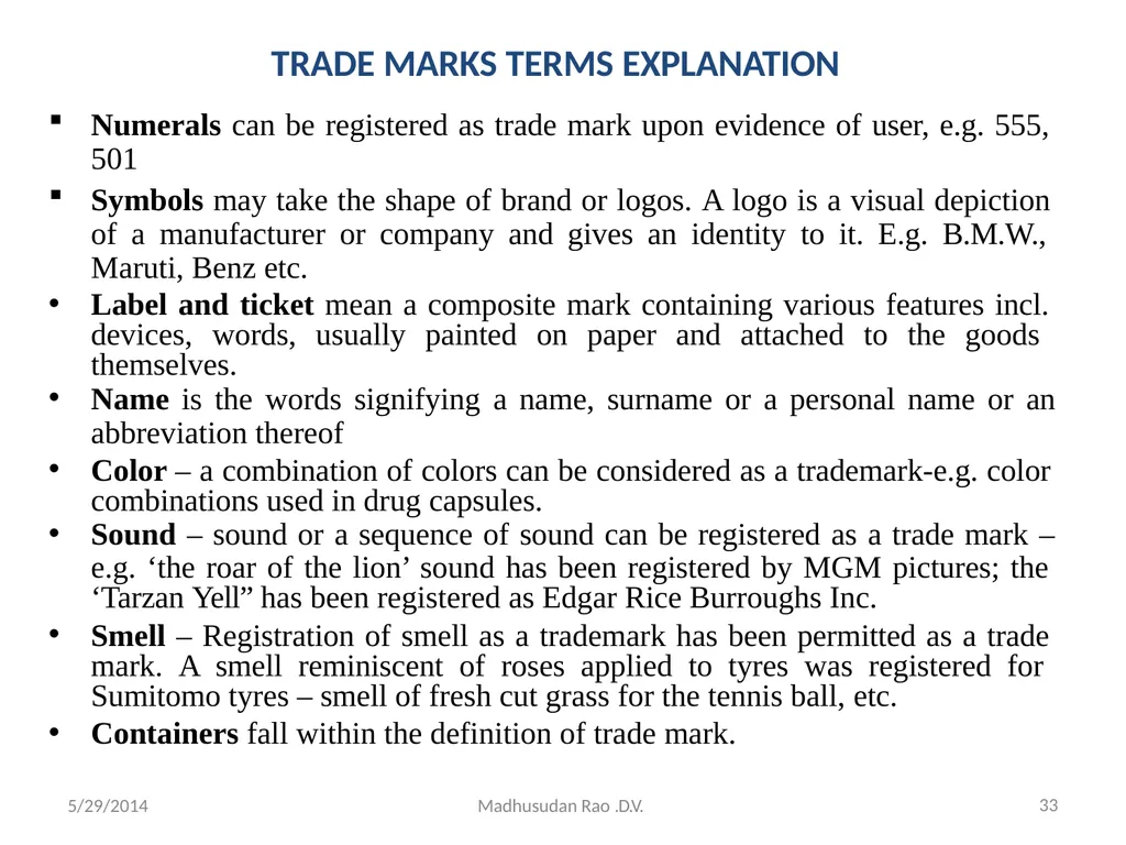 Intellectual Property Rights (IPR) - slide 33 of 69
