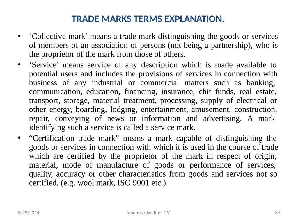 Intellectual Property Rights (IPR) - slide 34 of 69