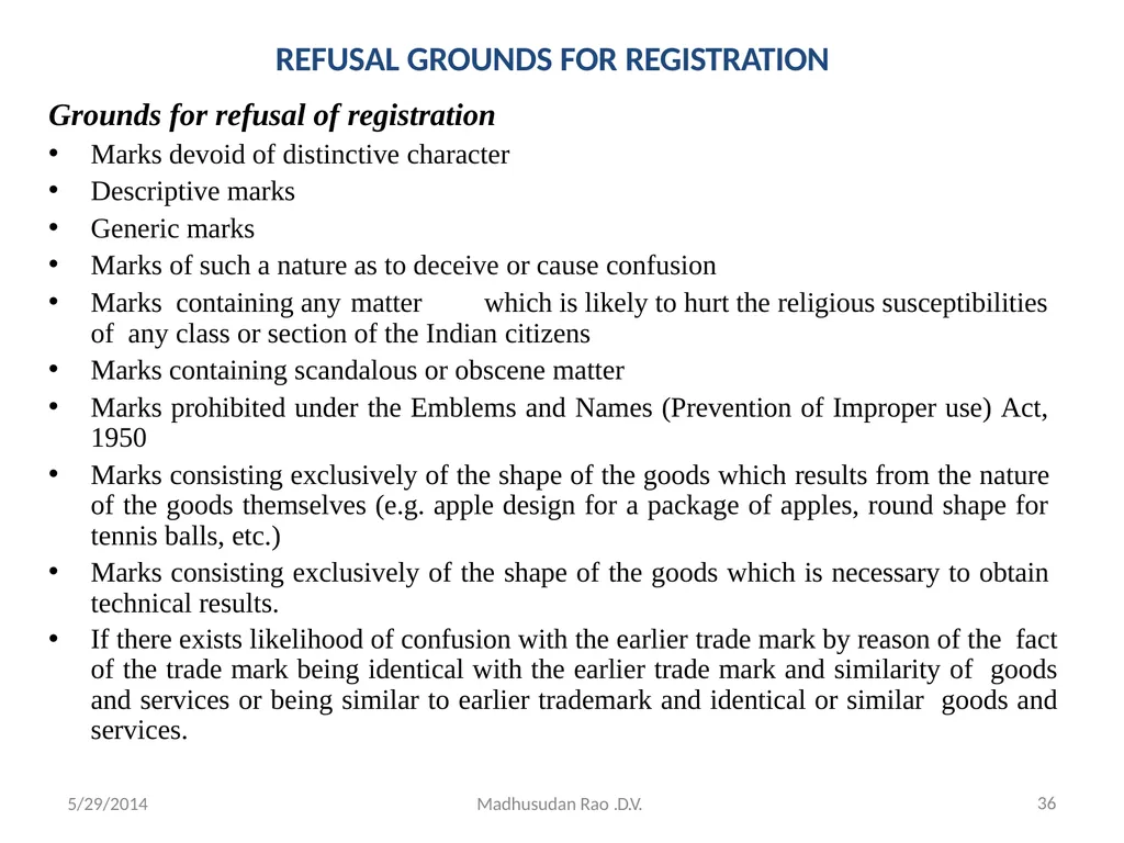 Intellectual Property Rights (IPR) - slide 36 of 69