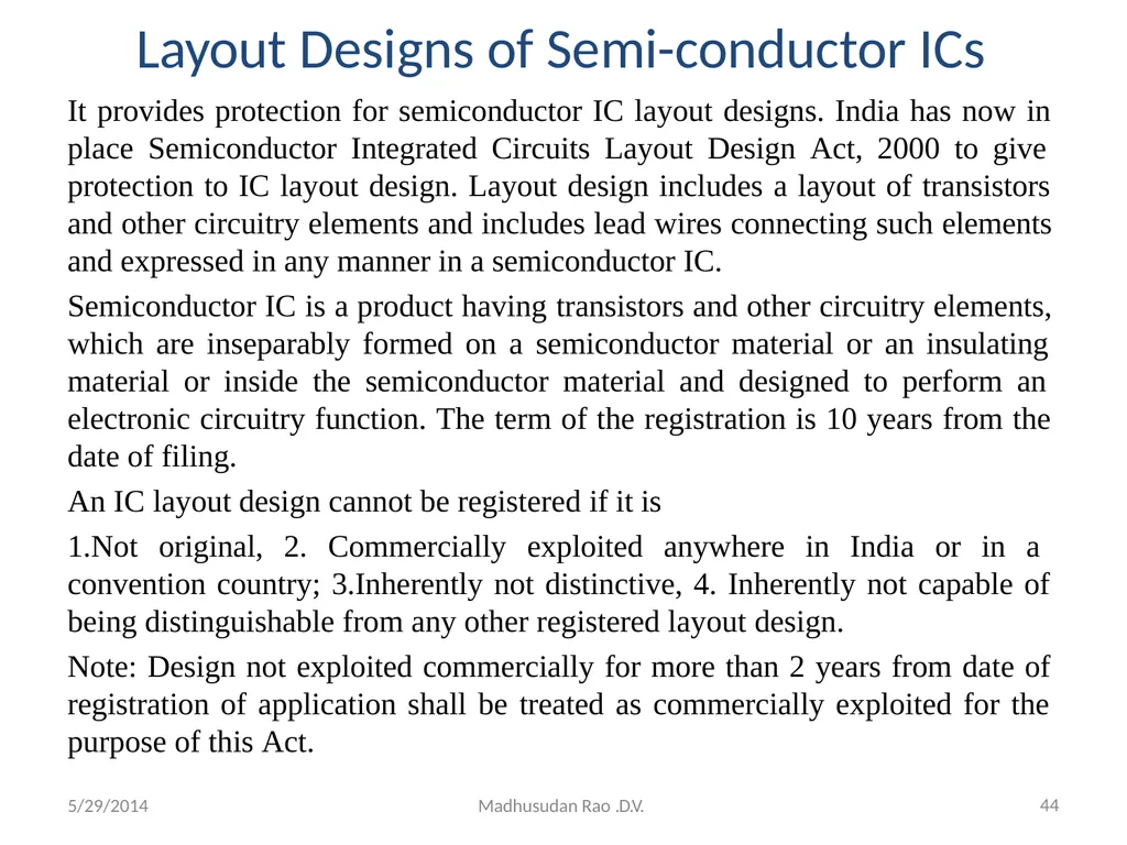 Intellectual Property Rights (IPR) - slide 44 of 69